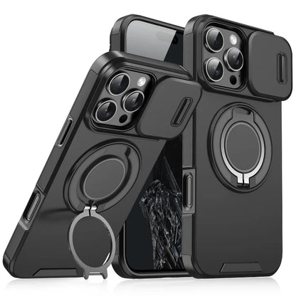 Armor Magnetic Bracket Case for iPhone