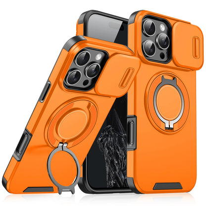 Armor Magnetic Bracket Case for iPhone