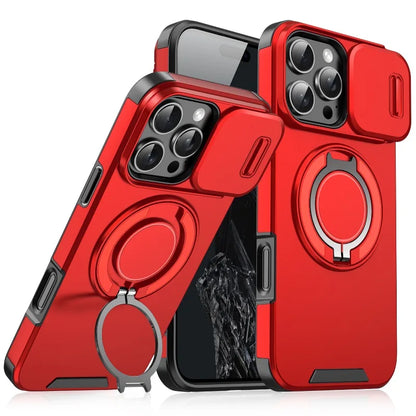 Armor Magnetic Bracket Case for iPhone