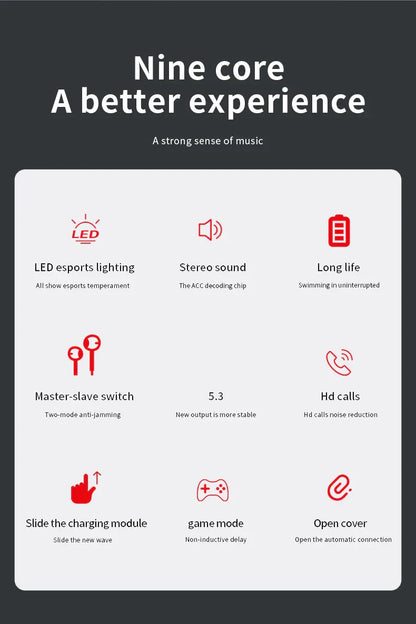 Original TWS M90 Wireless Headphones