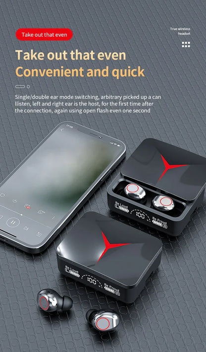 Original TWS M90 Wireless Headphones